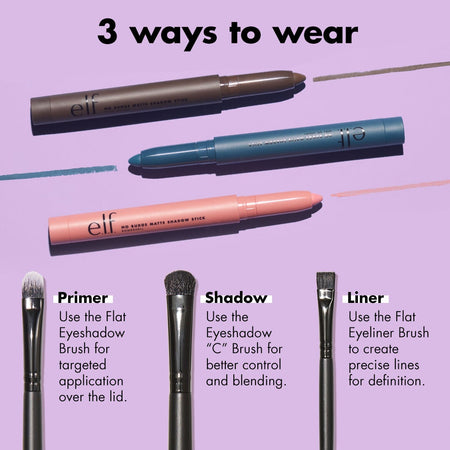E.L.F. No Budge Matte Shadow Stick Fard à Paupières Mat