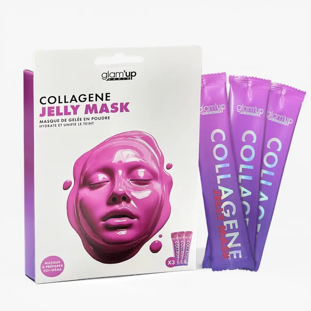 GLAM'UP Skincare Jelly Mask x3 masque gelée hydratant