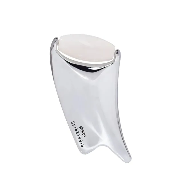 BPerfect Skin Studio Gua Sha Jade Roller outil visage massage