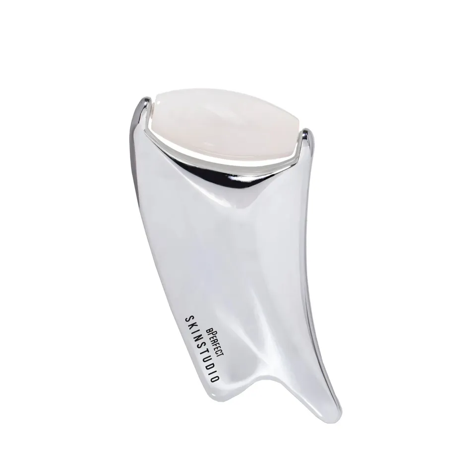 BPerfect Skin Studio Gua Sha Jade Roller outil visage massage