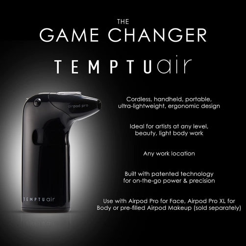 TEMPTU Air aérographe maquillage compresseur noir