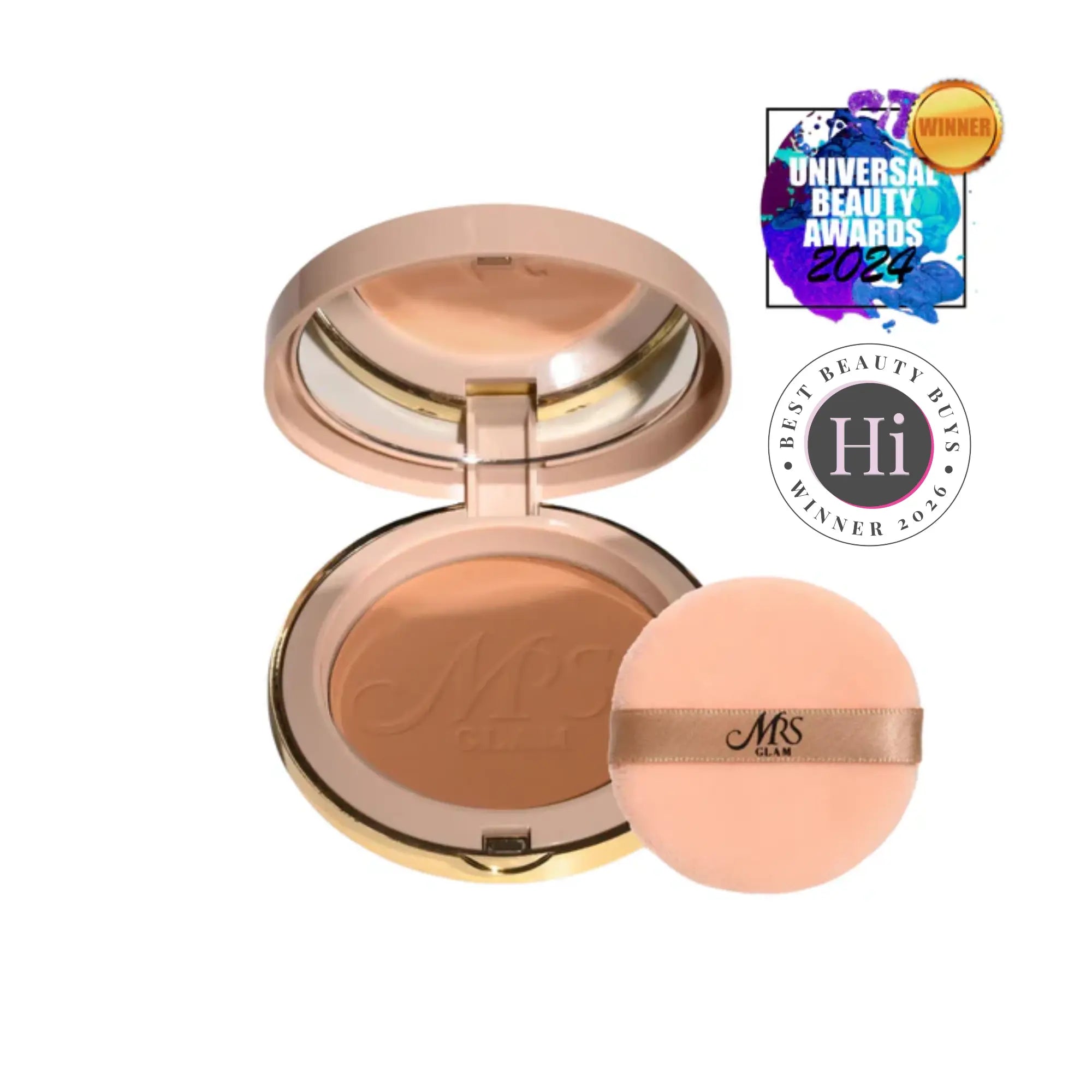 Mrs Glam Glorious Skin fond de teint poudre 70 g couvrance