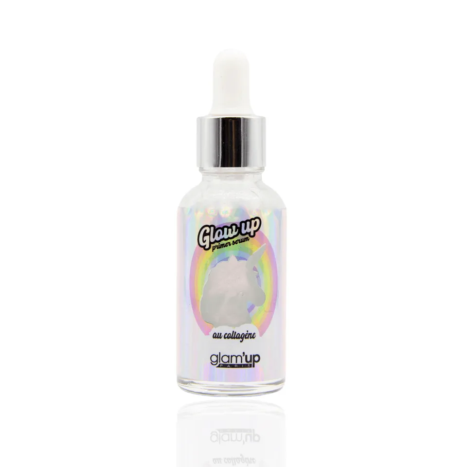 Glam'Up Skincare Primer Sérum Glow Up Base Teint Collagène