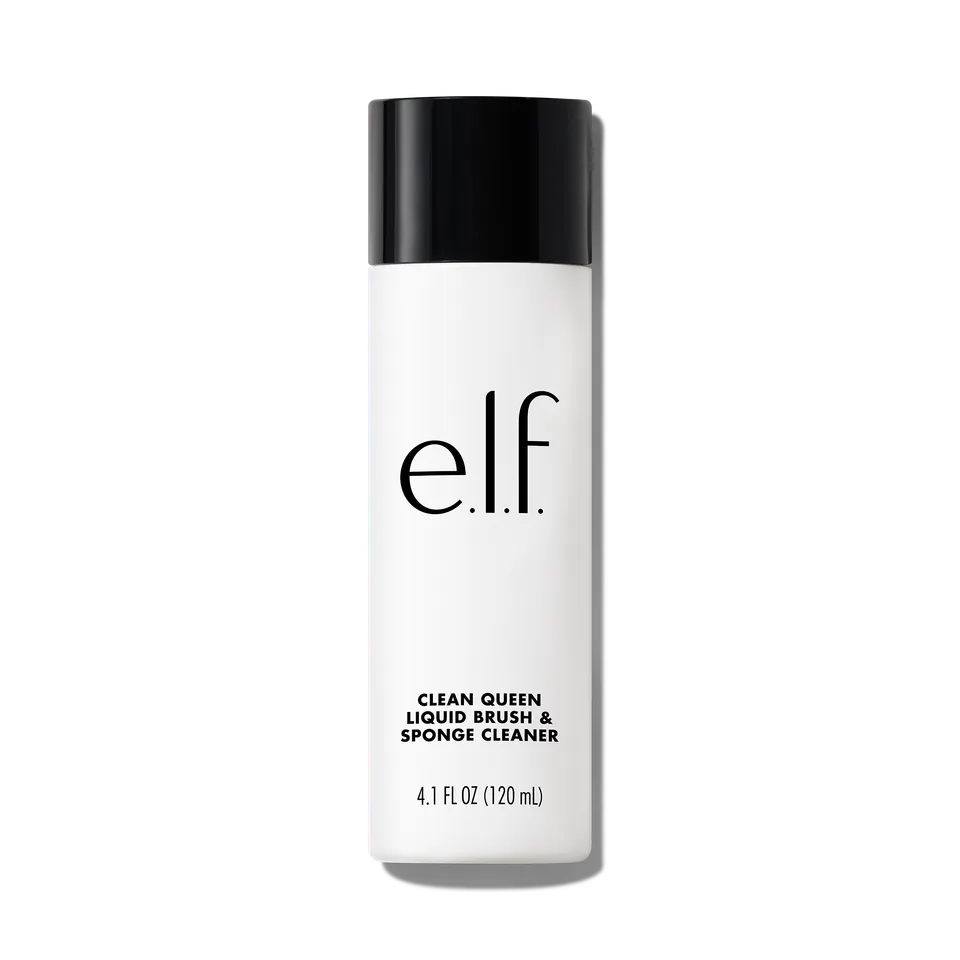 e.l.f. Clean Queen nettoyant pinceaux liquide éponges nettoyage