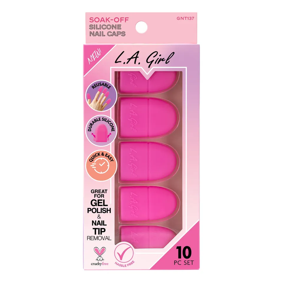 L.A. Girl GNT137G Soak-Off caps ongles silicone réutilisables
