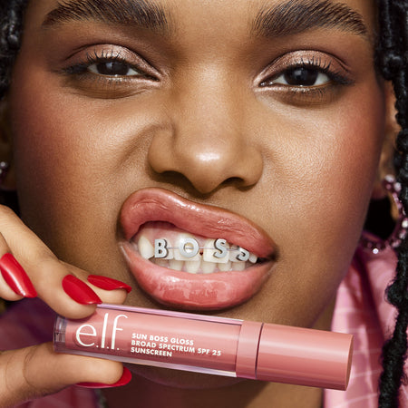 E.L.F Sun Boss Gloss SPF 25 gloss lèvres teinté haute brillance