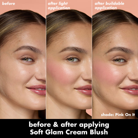 e.l.f. Soft Glam blush crème stick bronze terracotta fini satiné