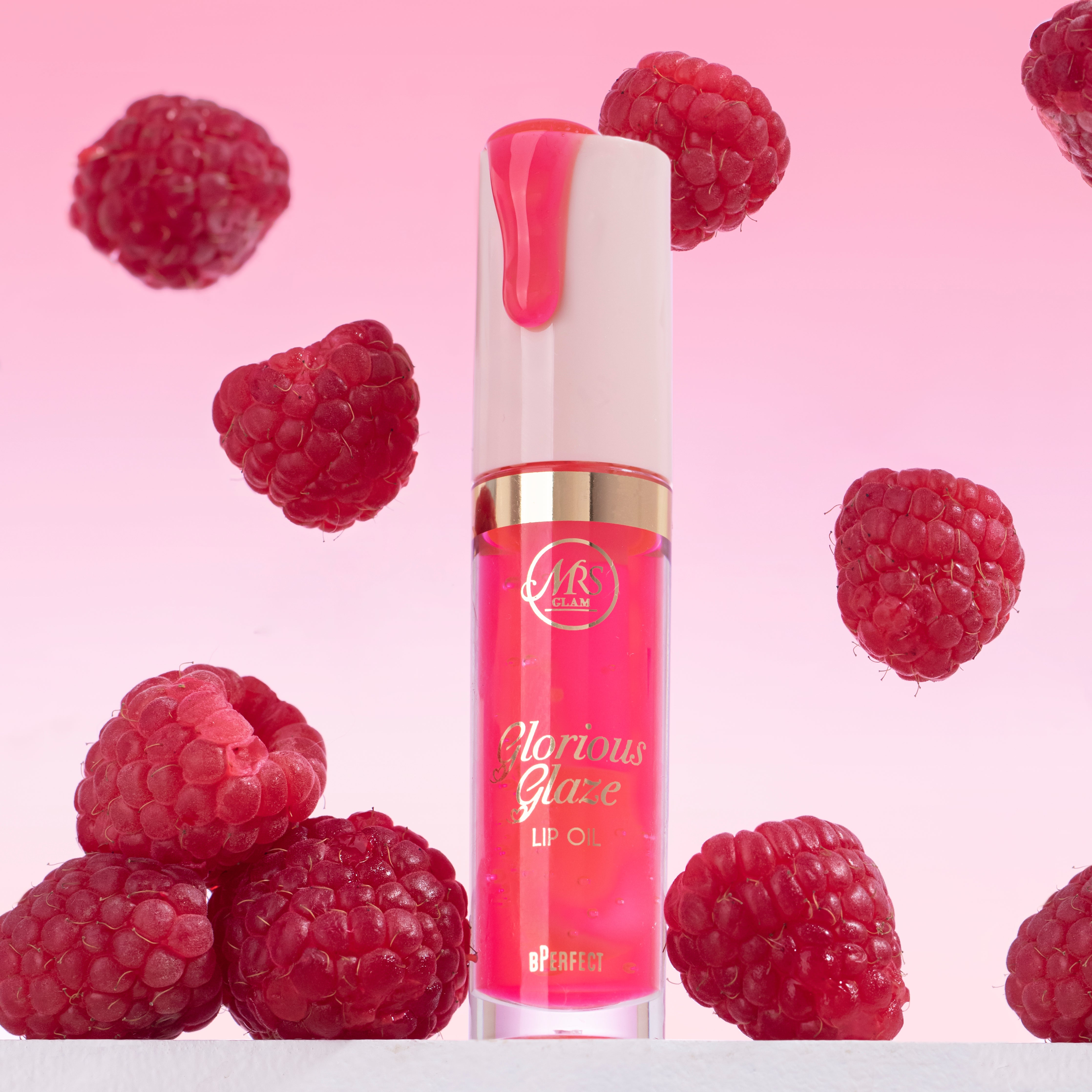 Mrs Glam Glorious Glaze trio huiles lèvres 3 teintes brillant
