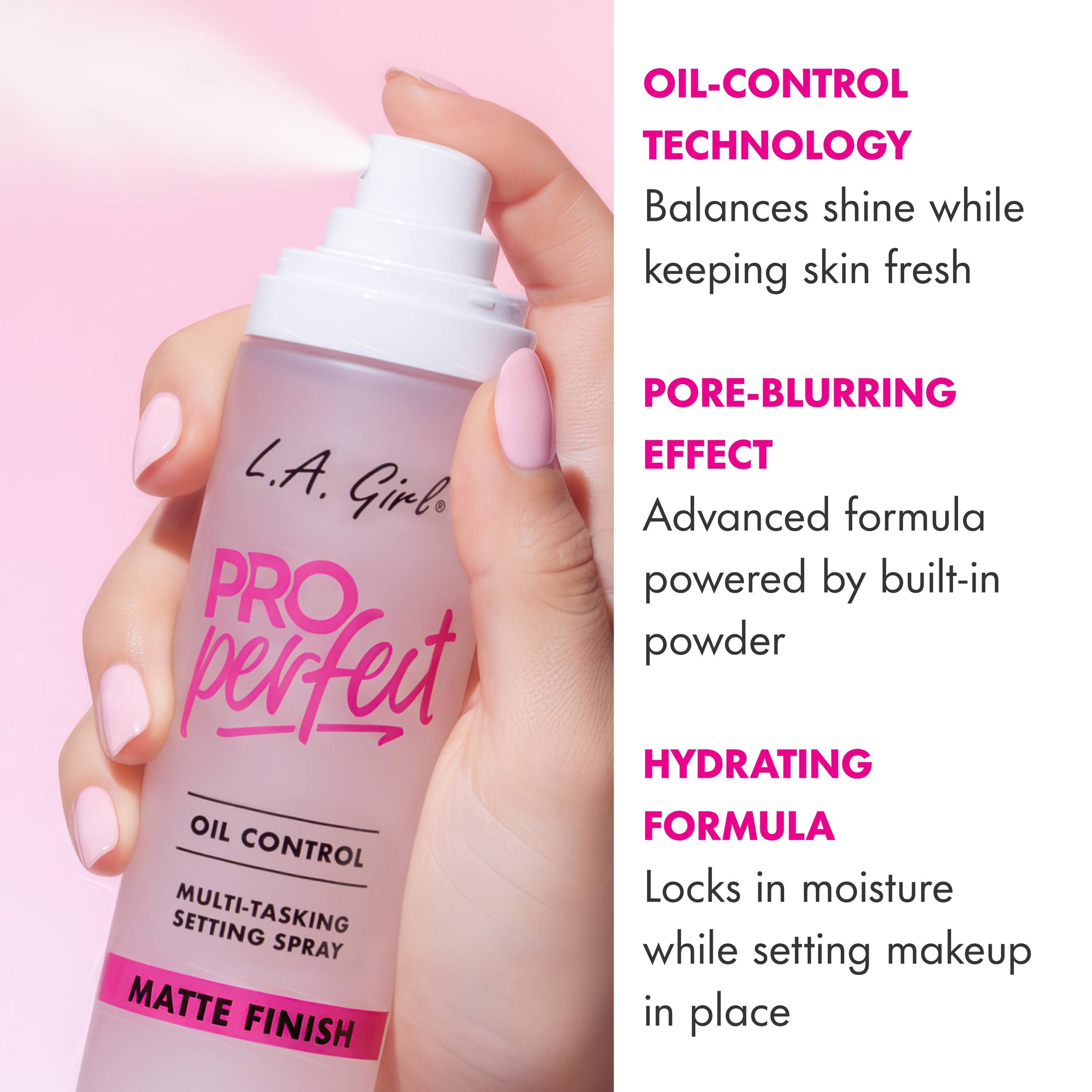 L.A. Girl Prime & Set GFS200 Blurring Matte spray fixateur