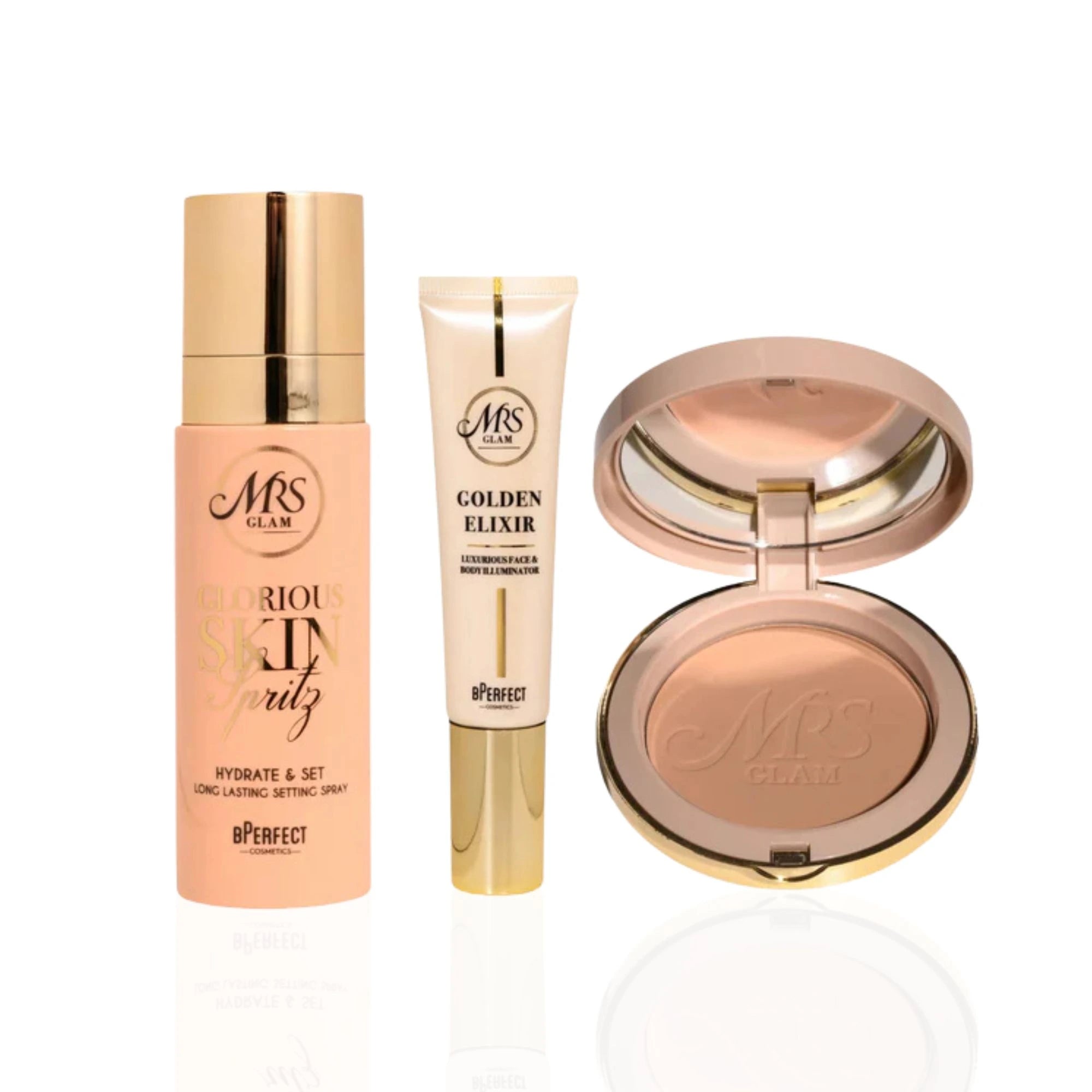 Be Perfect Mrs Glam Glorious Base coffret 01 Light Pink
