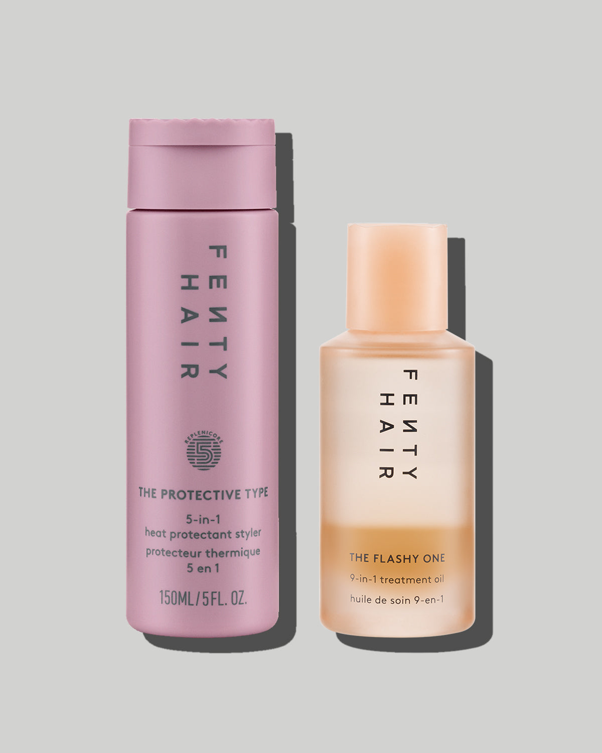 Fenty Beauty Heat Stylers Bundle Coffret Cheveux Crème + Huile