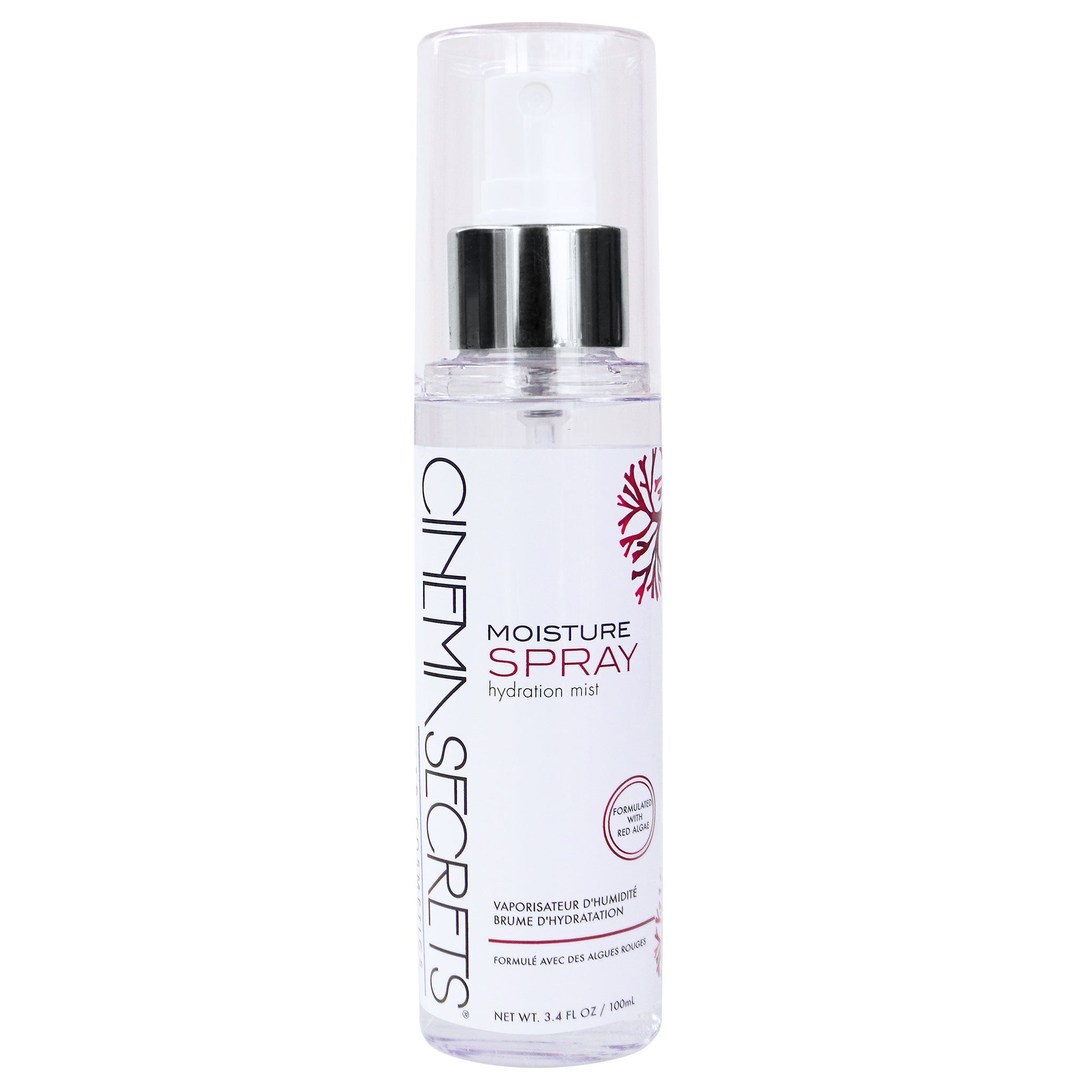 Cinema Secrets Prep & Set Moisture brume hydratante algues rouges