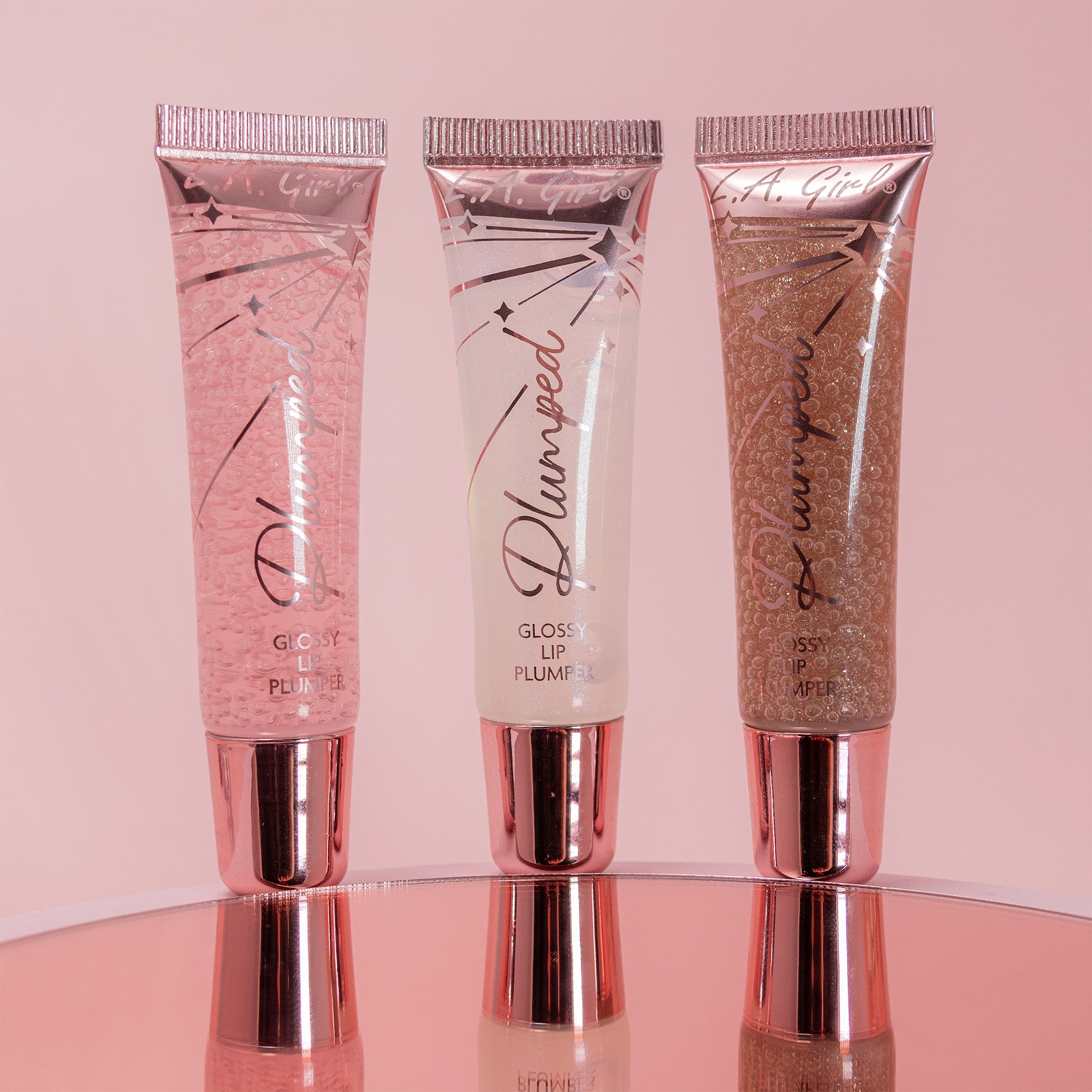 L.A. Girl Kits 3pc Lip Plumper coffret gloss G43387 Plumped volume