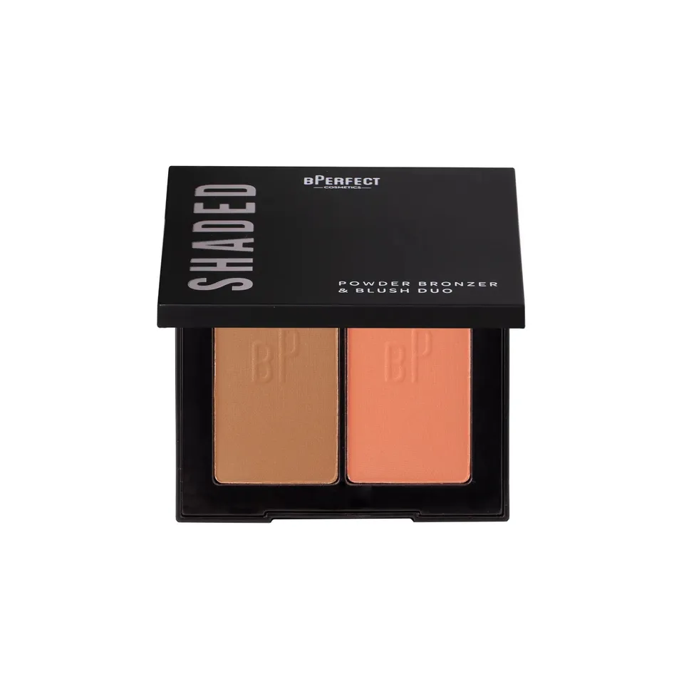 BPerfect Shaded Duo Bronzer Blush Poudre 01 Light Miroir