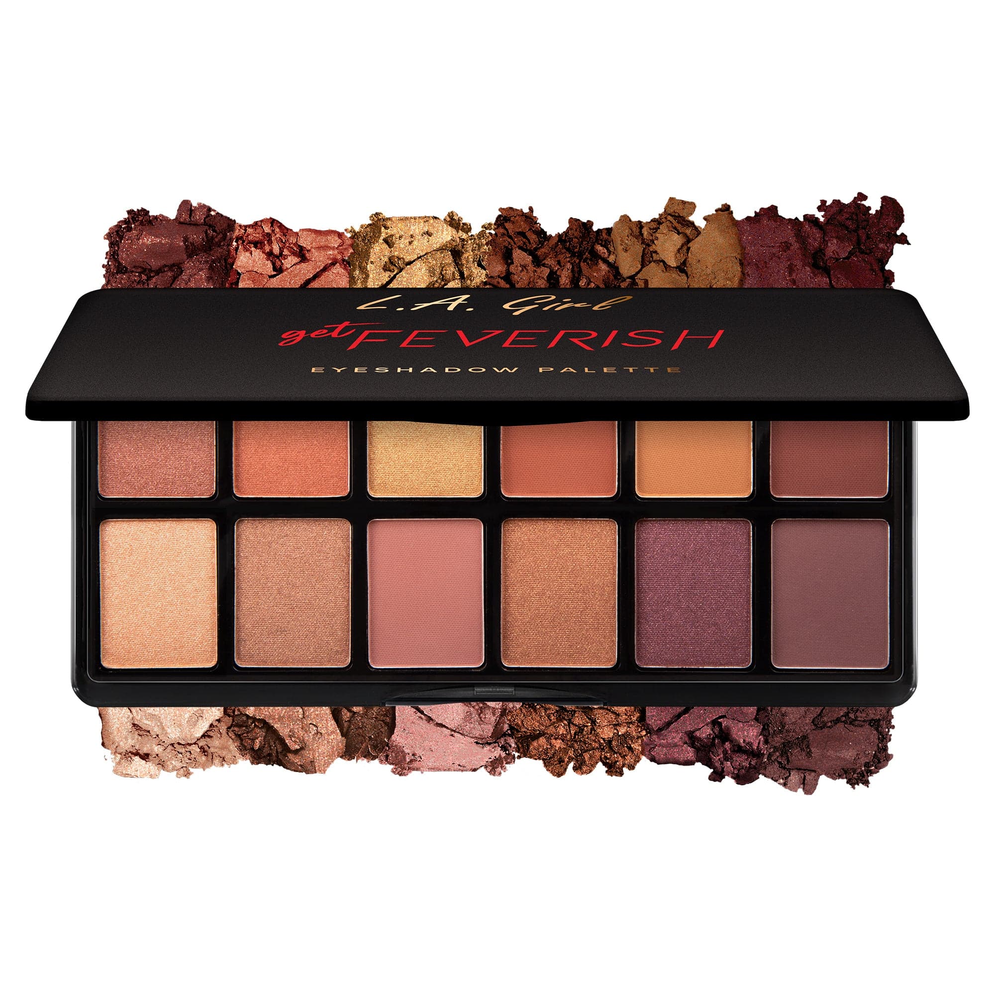 L.A. Girl Fanatic GES415 Get Feverish palette fards 12 teintes