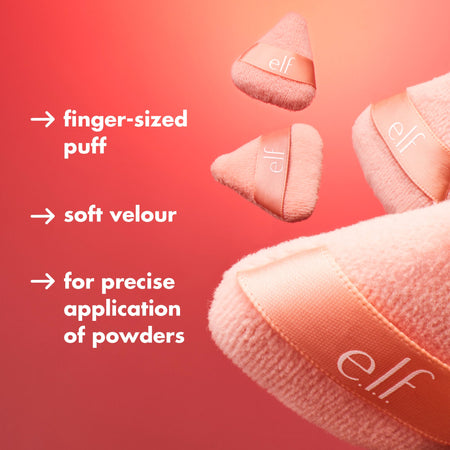 e.l.f. Halo Glow houppette poudre lot 3 mini velours