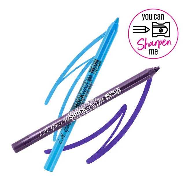L.A. Girl Shockwave Crayon Eyeliner GP735 Electric tenue 16h