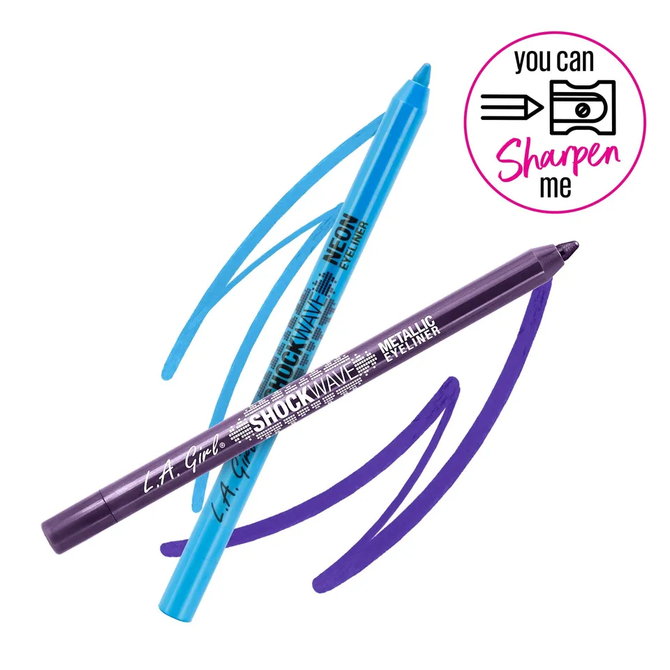 L.A. Girl Shockwave Crayon Eyeliner GP735 Electric tenue 16h
