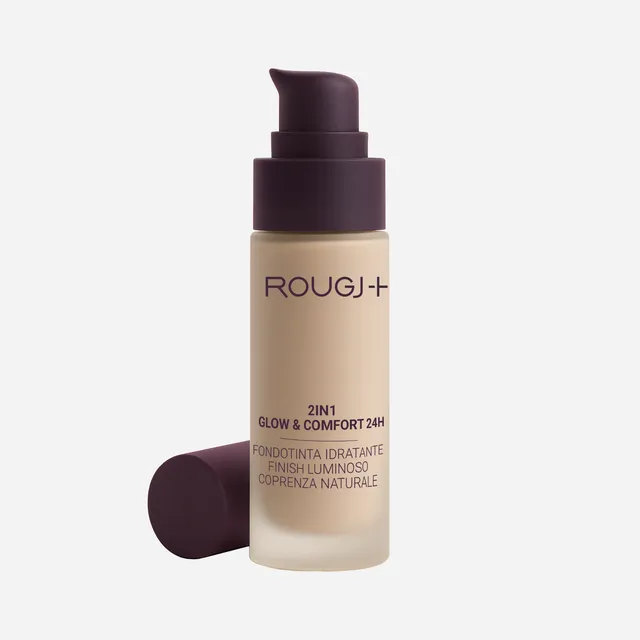 Rougj 2en1 Comfort & Glow 24H fond de teint 03 Natural 30 ml