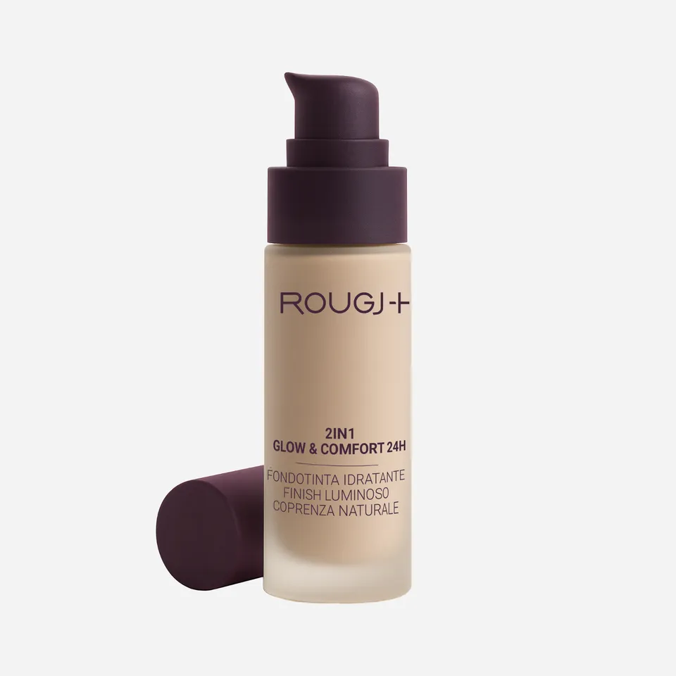Rougj 2en1 Comfort & Glow 24H fond de teint 03 Natural 30 ml