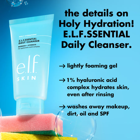 E.L.F. Holy Hydration nettoyant visage hydratant