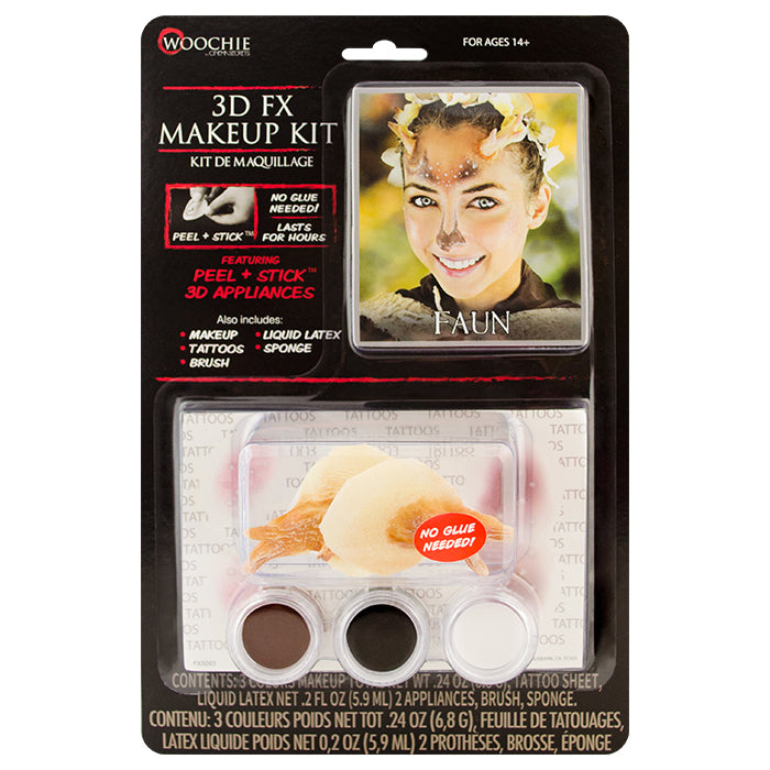 Cinema Secrets Woochie Faun 3D kit maquillage Halloween