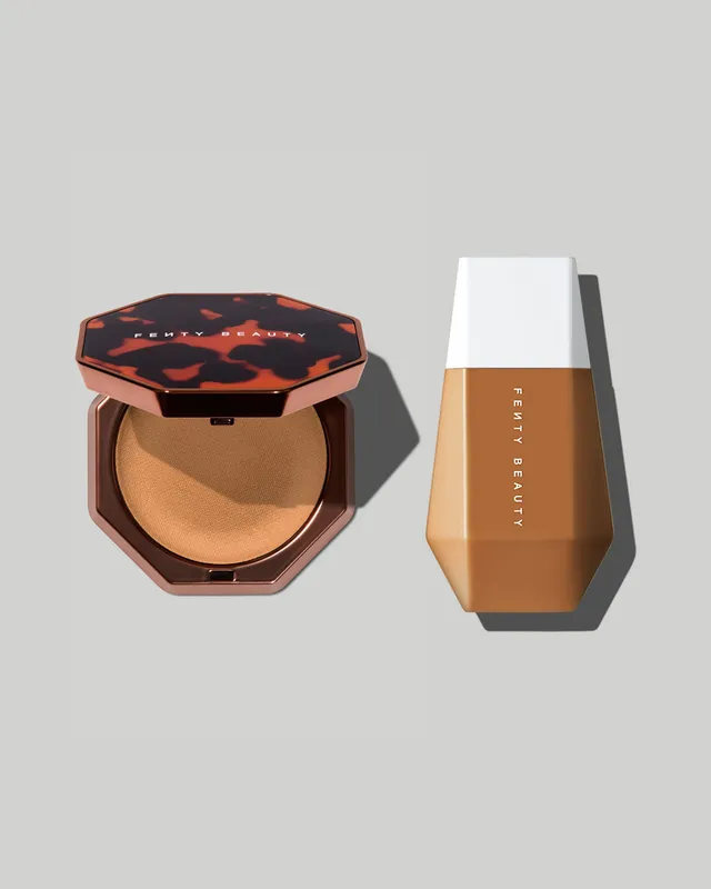 Fenty Beauty Blurred + Bronzed Duo skin tint + bronzer teint naturel