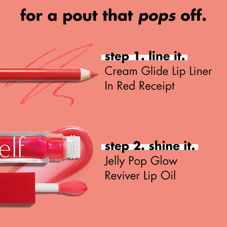 E.L.F. Jelly Pop Huile à Lèvres Pastèque Rose