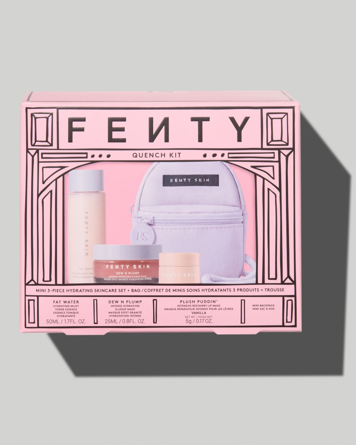 Fenty Beauty Quench Kit coffret soin hydratant 3 pièces