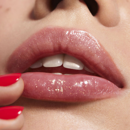 E.L.F. O FACE baume lèvres pailleté Choco-Litty hydratant