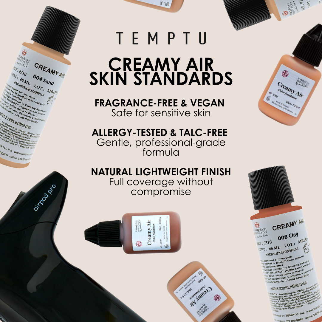 TEMPTU Creamy Air Creative Colors fond de teint 10 ml
