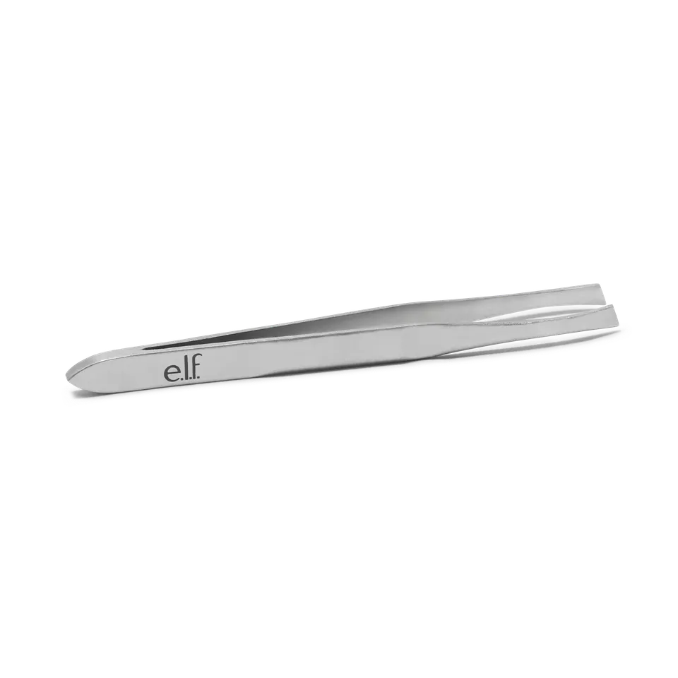 e.l.f. Brushes & Tools Slant Tweezer pince à épiler inox