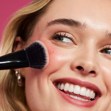 E.L.F Stain & Tint pinceau blush tête biseautée