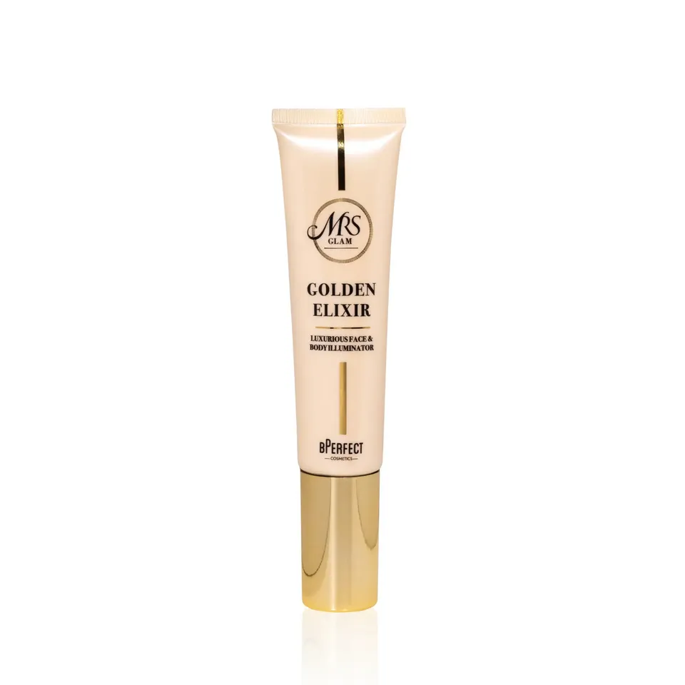 Mrs Glam Golden Elixir illuminateur visage corps 35ml