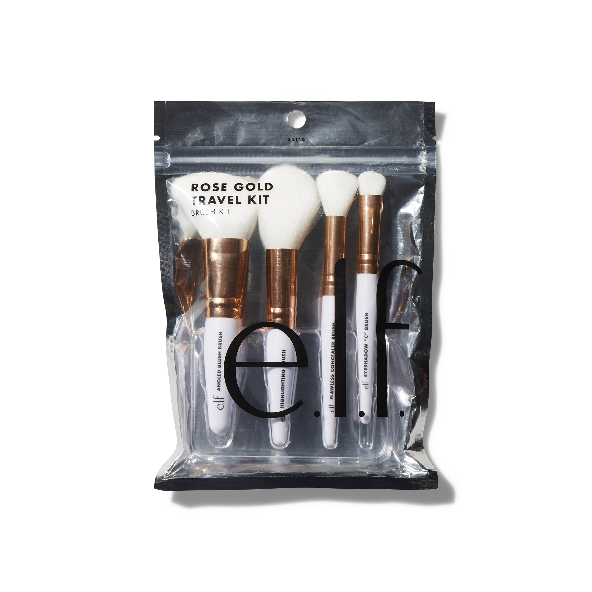E.L.F. Brushes & Tools Rose Gold kit pinceaux 4 pcs