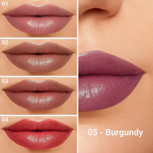 Etoile By Rougj rouge lèvres effet gloss 5 burgundy vanille