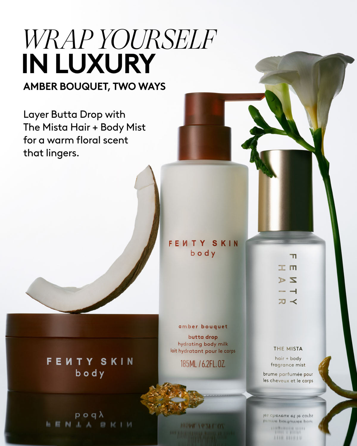 Fenty Butta Drop Lait Corps Amber Bouquet 185 mL