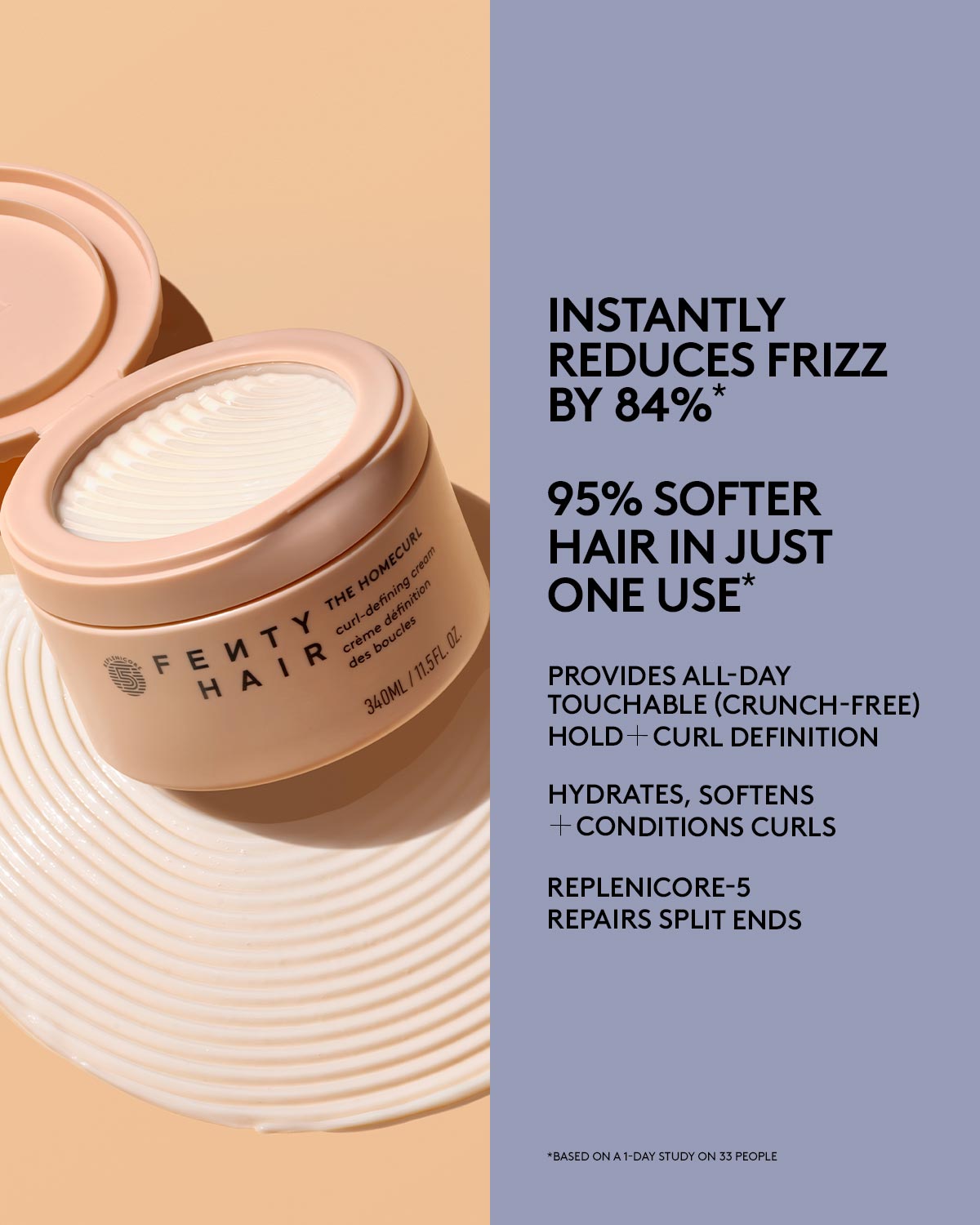 Fenty Beauty Curly Costars set shampooing + crème boucles
