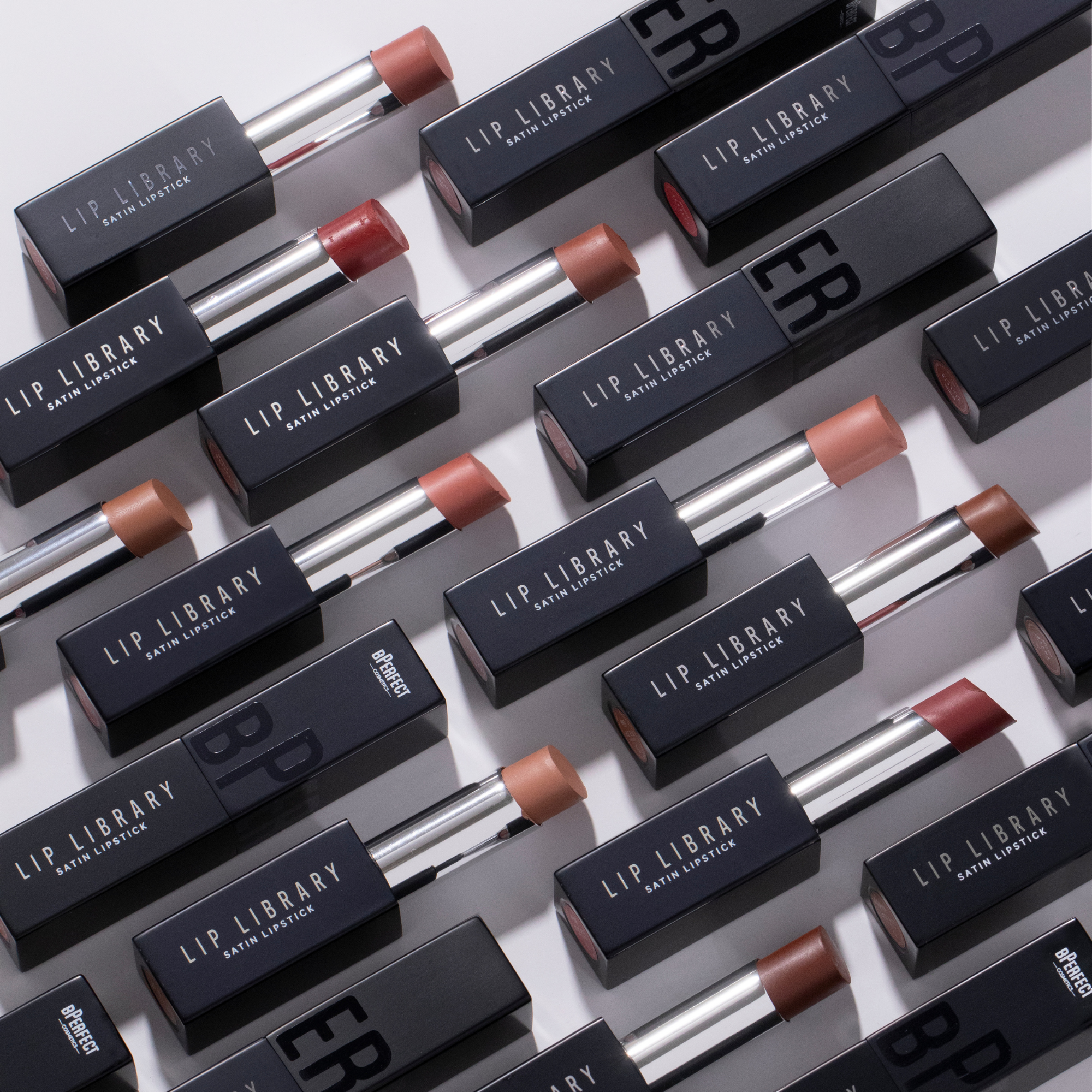 Be Perfect Lip Library coffret lèvres complet 30 pièces nudes