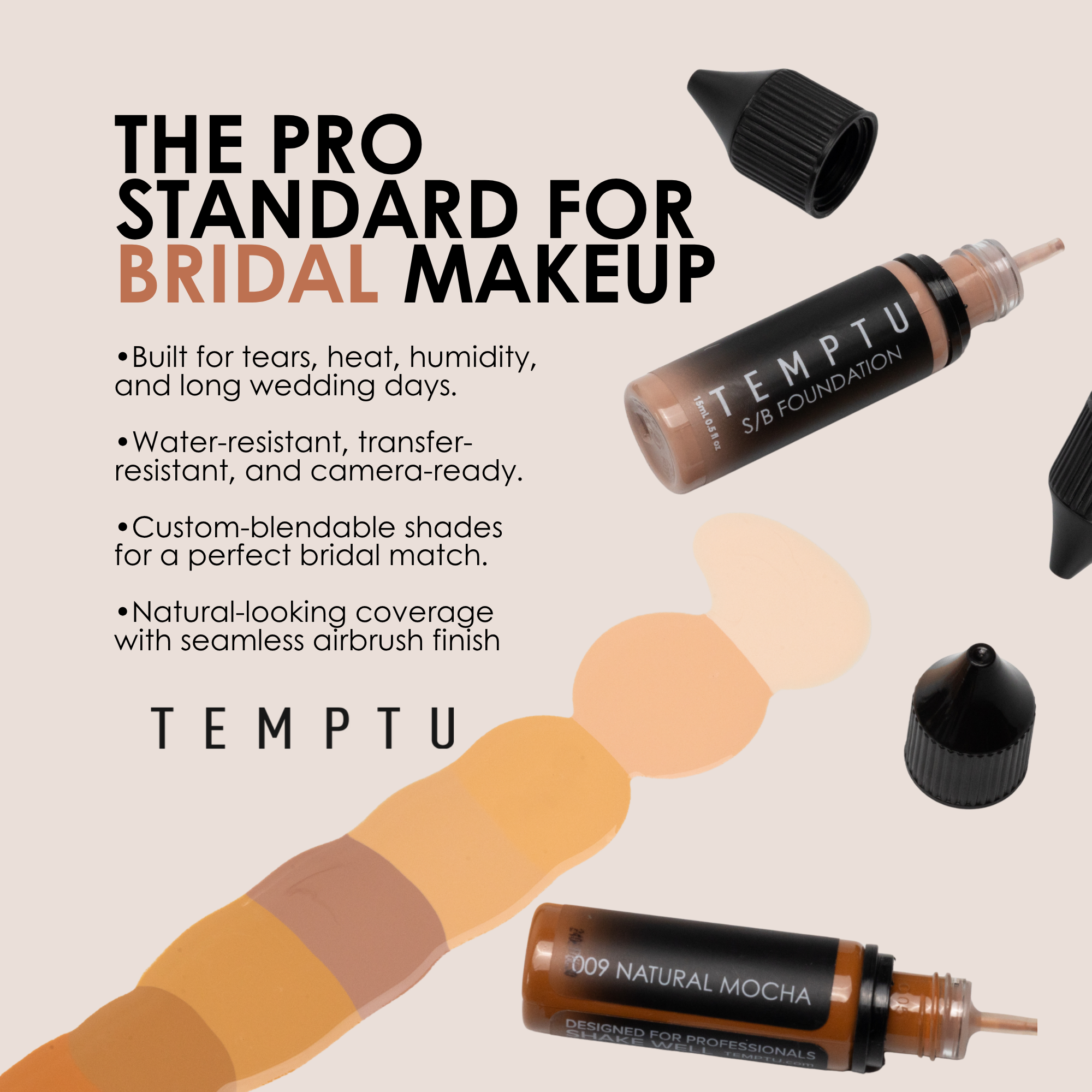 TEMPTU Air S/B Deluxe kit aérographe maquillage