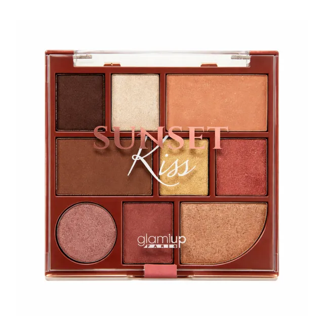 GLAM'UP Le Regard Palette Sunset Kiss fard paupières 9 teintes
