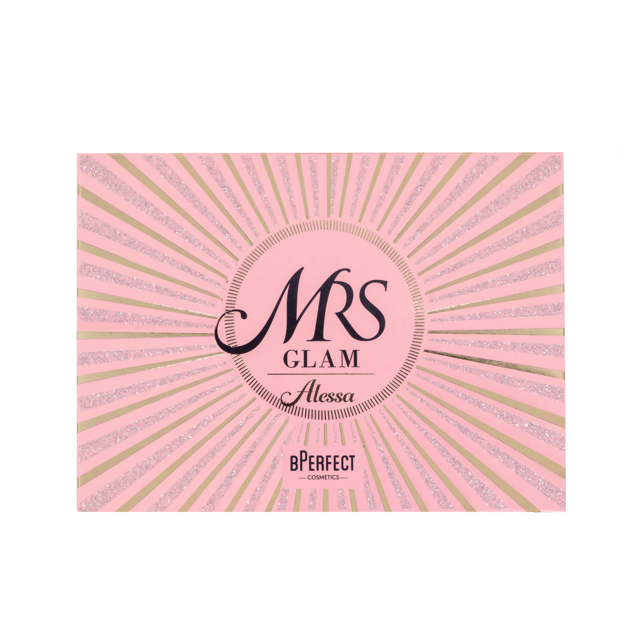 Mrs Glam Alessa palette maquillage 22 g tons roses