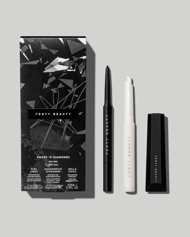 Fenty Beauty Smoke 'N Diamonds Trio yeux liner fard mascara