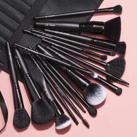 e.l.f. Ultimate Set 17 Pinceaux Maquillage + Trousse