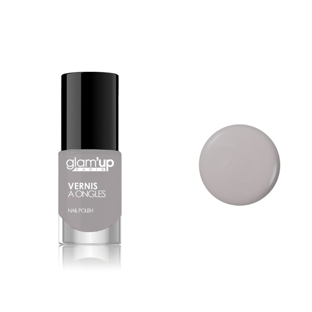 Glam'Up Les Ongles Vernis à Ongles Gris Perle vernis longue tenue