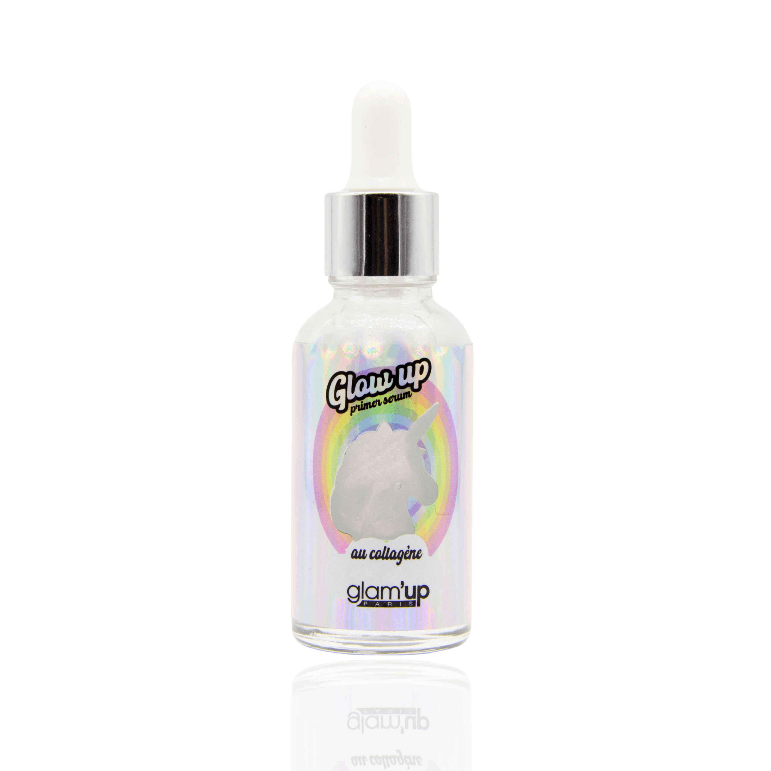 Glam'Up Skincare Primer Sérum Glow Up Base Teint Collagène