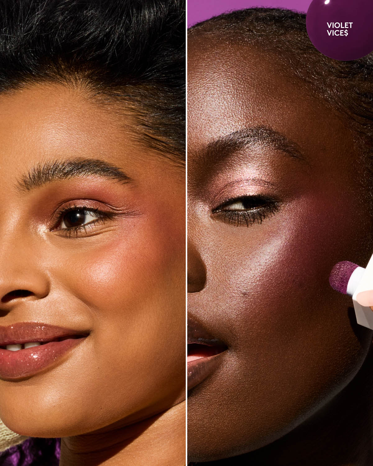 Fenty Beauty Shake N Play blush liquide Violet Vice 4 g prune