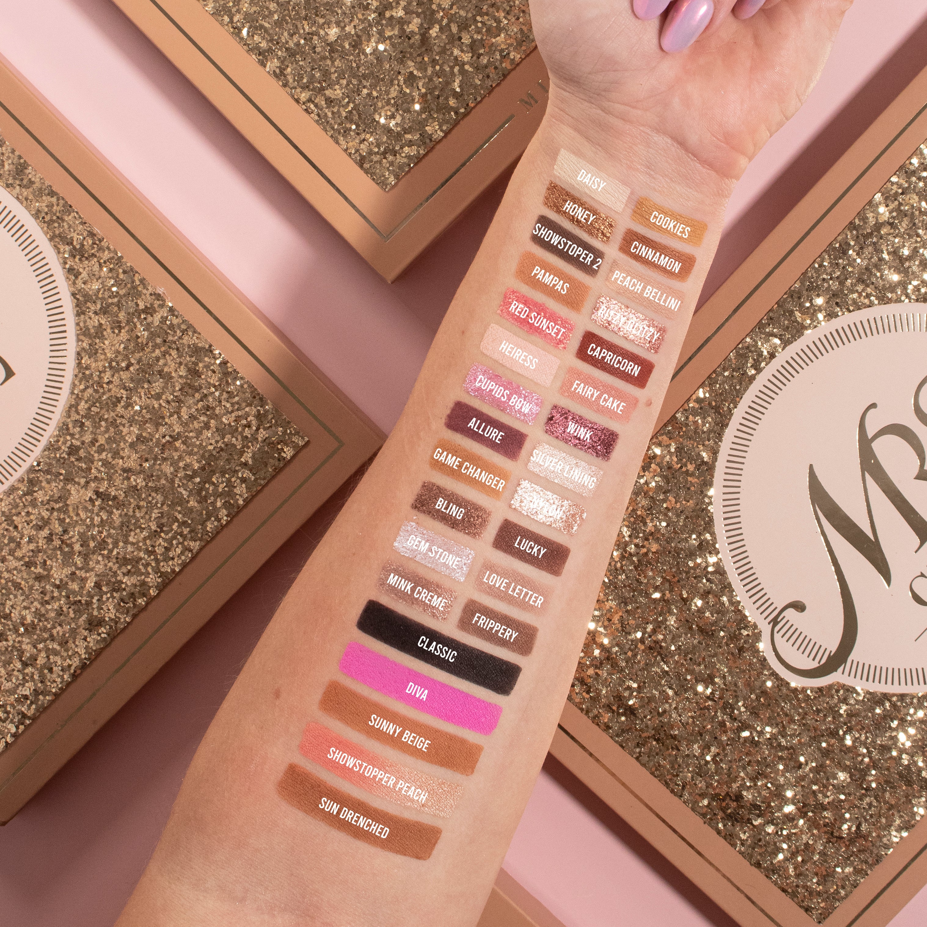 Be Perfect Mrs Glam Showstopper II palette yeux 25 fards