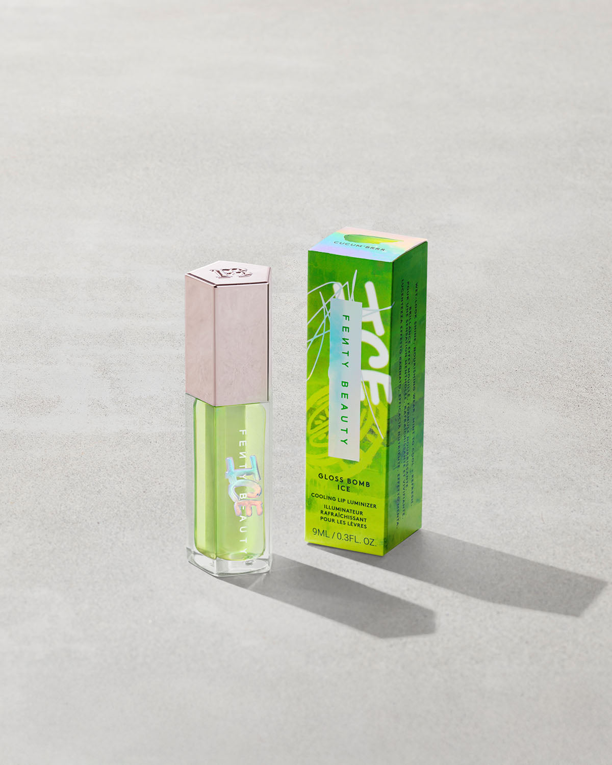 Fenty Beauty Gloss Bomb Ice gloss lèvres Cucum'brrr 9 ml effet frais