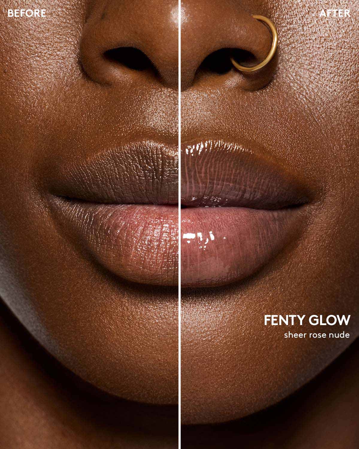 Fenty Beauty Gloss Bomb Heat Luminizer Gloss Fenty Glow 9 mL repulpant